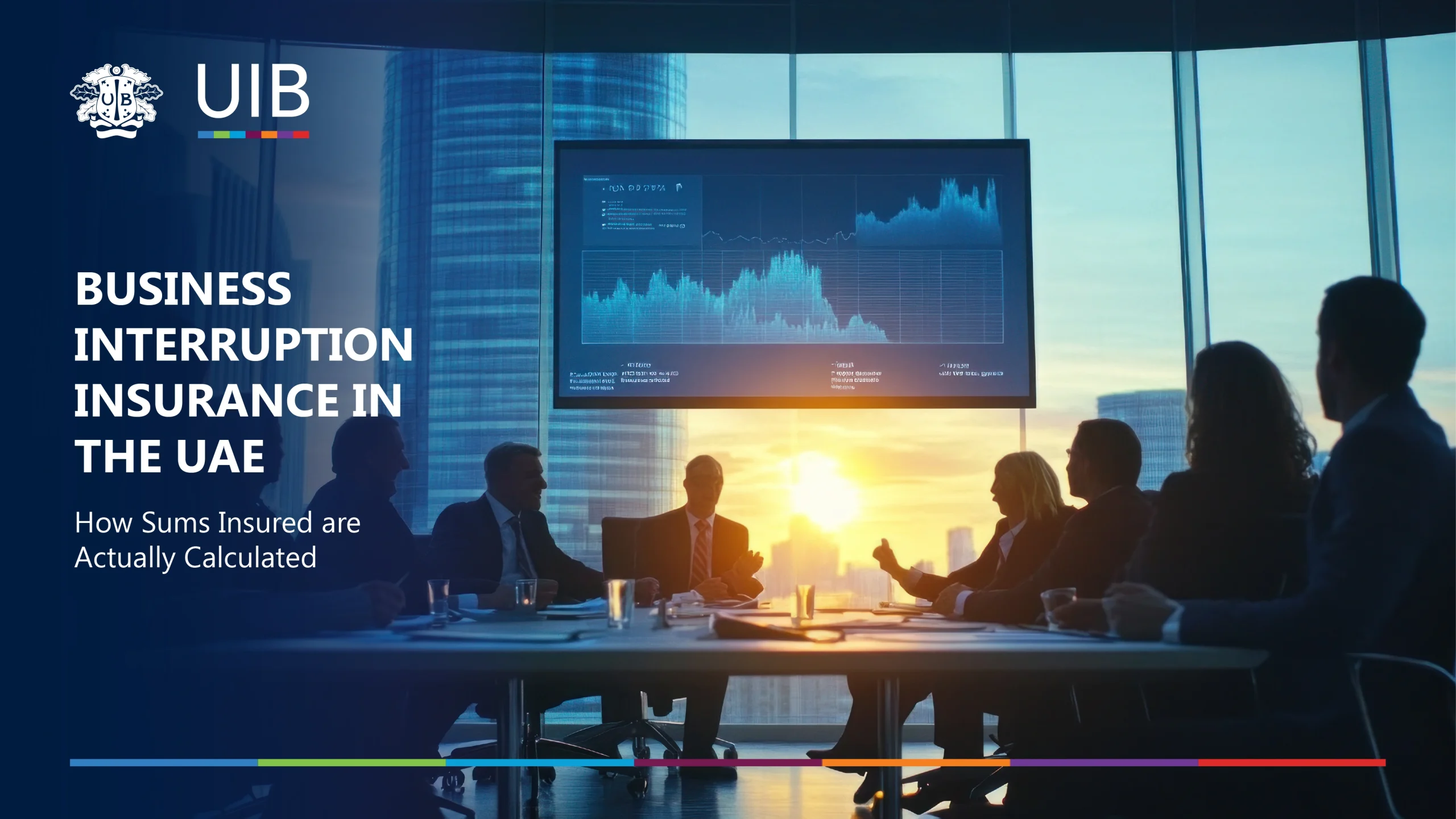 Business interruption insurance in the UAE showing how sums insured are calculated